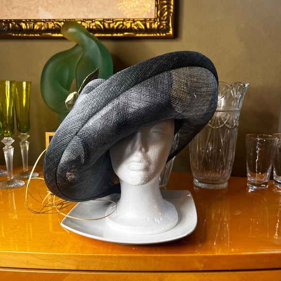 Fancy Straw Hat perfect for a tea party, Kentucky Derby or church muva main image 5